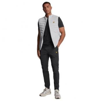 Lyle & Scott Men's Black Extra Large Four-Way Stretch Sports Track Pants