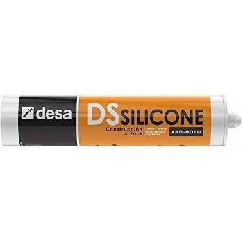 Desa 81200102 - Silicona construcción translucida, 1 unidad