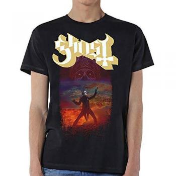 Ghost EU Admat Black Unisex T-Shirt - XXL - 100% Cotton Jersey