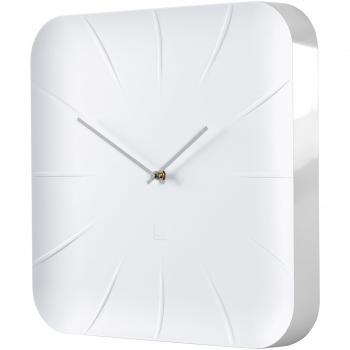 Sigel 948983 - Reloj de pared de diseño, color blanco