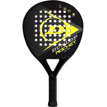 Pala de pádel Dunlop Rocket Ultra Amarillo