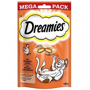 Catisfactions Big Pack Snack para Gatos - Pollo, Salmón y Queso - 3 x 180 g