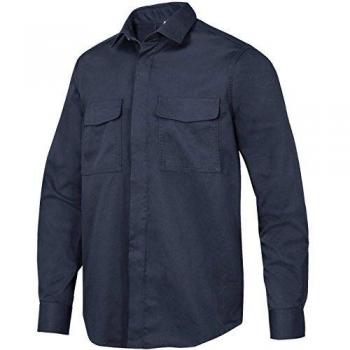 Camisa de Servicios Snickers Workwear 8510 Manga Larga Azul Marino Talla M