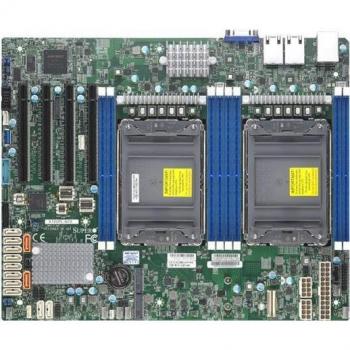 Placa Base Supermicro X12DPL-NT6 ATX LGA4189 - Soporte para 2 CPUs - Chipset C621A - USB 3.2 Gen 1 - 2 x LAN de 10 Gigab