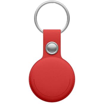 Leotec MiTag Localizador Bluetooth Compatible con Apple, Incluye Llavero, Color Rojo LETAG01R