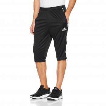 Adidas CORE18 3/4 PNT Shorts, Hombre, Black/White, L