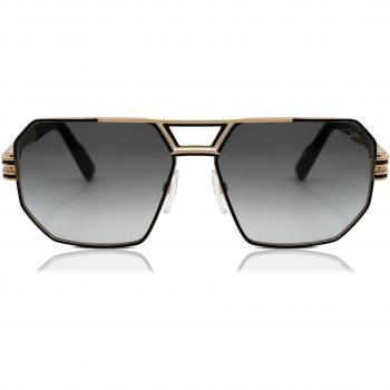 Cazal 9105 001 Anteojos de Sol para Hombre Negros con lentes oscuros y montura de acetato