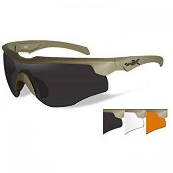 Wiley X Rogue Comm Gafas De Sol, Tan, One Size Unisex