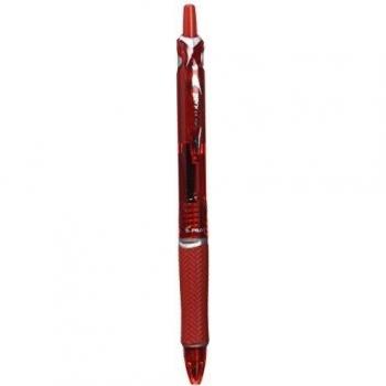 Boligrafo Pilot acroball color rojo tinta aceite punta de bola de 1,0mm retractil