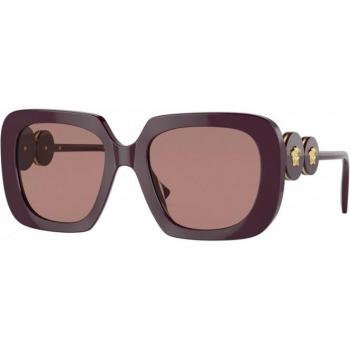 Versace Ve4434 Women's Square Bordeaux Sunglasses