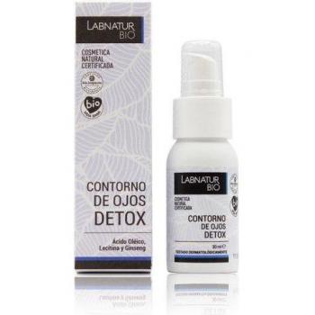 Labnatur Bio Contorno de Ojos Detox 30 ml | 100% Natural | Anti-ojeras | Anti-edad | Reduce Bolsas y Ojeras | Ácido Oleico | Ginseng