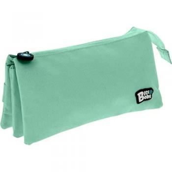 Estuche Escolar Triple Grafoplás Bits & Bobs Verde Mint