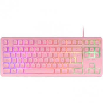 Mars Gaming MK023 TKL H-Mech Teclado Gaming FRGB Rosa