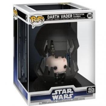 Funko - Pop! Deluxe: Star Wars - Darth Vader in Meditation Chamber Figura Coleccionable, Multicolor