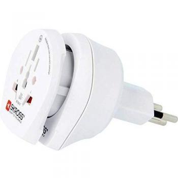 Adaptador de Viaje SKROSS Combo Mundial a Suiza 1.500206-E para Dispositivos de 2 y 3 Patillas