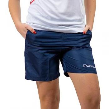 Givova Unisex Cargo Shorts - Blue, Size S