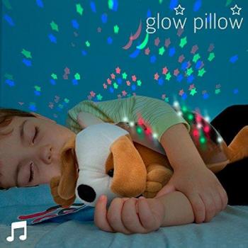 PROYECTOR LED CON SONIDO PERRITO GLOW PILLOW