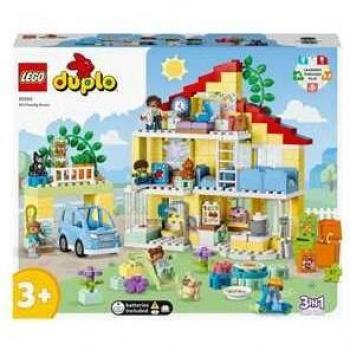LEGO DUPLO Town Casa Familiar 3en1 10994 - Juguete de Construcción, Edad Recomendada 3+ Años, Contiene 218 Piezas