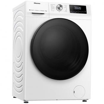 Hisense WDQA9014EVJMW Lavasecadora 9 kg Lavado/6 kg Secado, 1400 rpm, Clase Energética A/D, Carga Frontal, Wi-Fi, Color Blanco