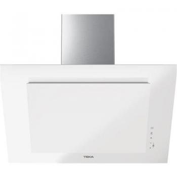 Teka | Campana decorativa vertical | Aspiración perimetral | Función Fresair | DVT 78660 TBS | Cristal blanco | 70cm