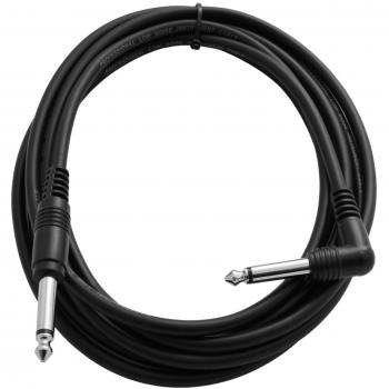 TIGER GAC42 Guitar Bass Keyboard E-Drums Lead - Straight/Angled - 6.35mm 1/4 Jacks - 3m Cable