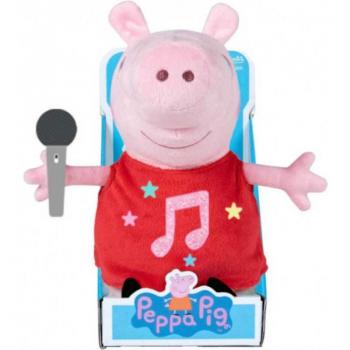 Peppa Pig Peluche Musical de 27 cm con Sonido y Canciones - Original PEPPA PIG FAMOSA