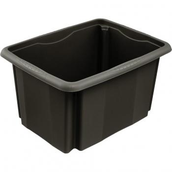 Caja de almacenamiento Keeper Emil Eco 15 Litros Grafito