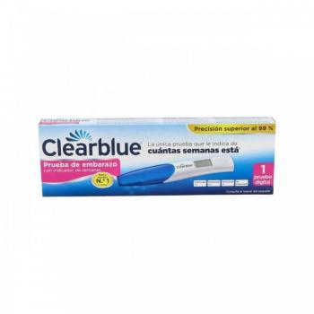 Clearblue Digital Test de Embarazo con Indicador de Semanas, 1 Unidad
