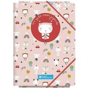 Carpeta solapas Folio - Aldeas Infantiles SOS - Abeja