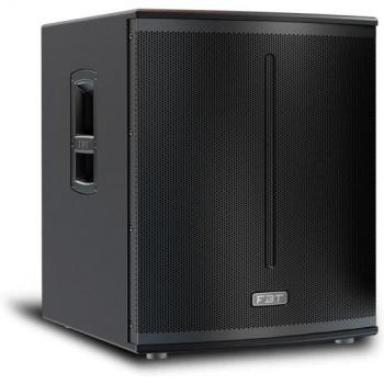 Subwoofer Activo FBT X-SUB 115SA de 1200W con Bass Reflex y DSP de 4 Presets, Negro
