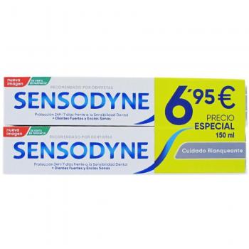 Sensodyne Pasta de dientes Blanqueante Para Dientes Sensibles , 2x75 ml