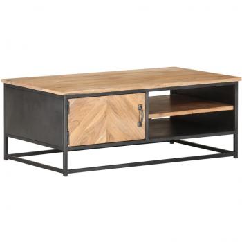 vidaXL Coffee Table 90x50x35 cm Solid Acacia Wood