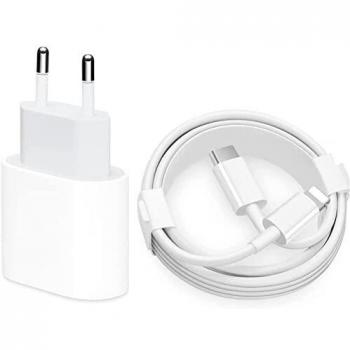 ASENTER Cargador Carga Rapida USB C PD 20W Fast Charge 3.0 con 2 Metros/6.6 pies Lightning Cable Certificado Cargador Rápido Adaptador para Phone 13 12 Pro MAX Mini /11/XS/XR/X/8 Plus