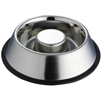 Comedero perros inox. slow feed Wuapu