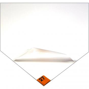 WEARWELL 095.24 X 45 Wh habitación Contaminación Alfombrilla de control, 61 cm x 114 cm, 4 unidades), color blanco
