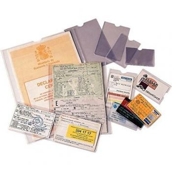 ESSELTE 46001 - Caja 100 portacarnets 60Q NIF 87 x 56 mm apaisado