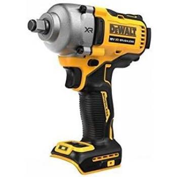 DeWalt DCF891N-XJ, Llave de impacto a batería XR 18V, Par de apriete 813 nm, 4 velocidades, incluye gancho de correa metálica, sin batería/cargador