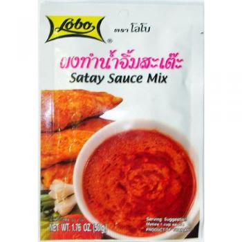 Pasta para Satay 50 g - Lobo, mezcla de salsa auténtica