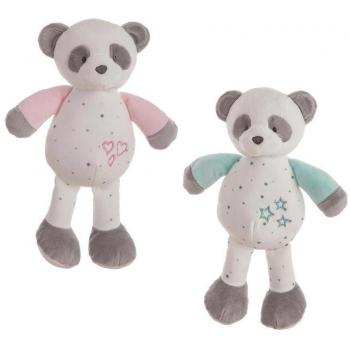Peluche de Panda Extrasuave en varios colores para Bebé de 22cm