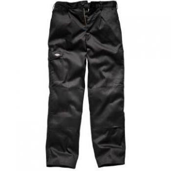 Dickies WD884 - Pantalones de trabajo, 56, negro