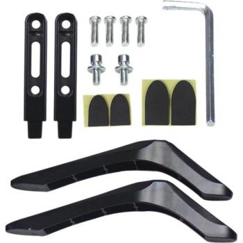 Base de Soporte para TV Universal Sin Perforación con Tornillos y Patas para Escritorio