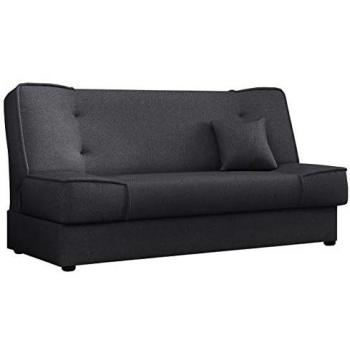 Sofá-cama Columbus 117 con Caja de Ropa de Cama Inari 96, Dimensiones 175x80x80 cm