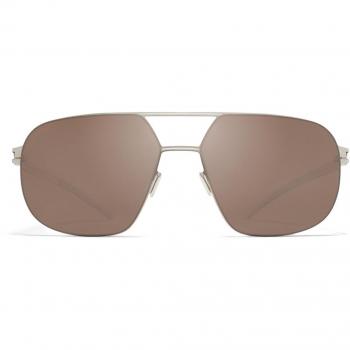 Mykita Angus Polarized 459 Men's Sunglasses Silver 56mm