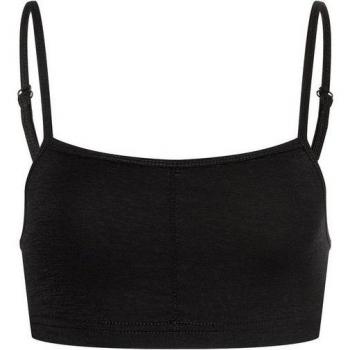 Super.natural Women's Cozy Merino Sports Bra Black Size L