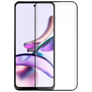 PROTECTOR COOL CRISTAL TEMPLADO 3D BLACK PARA MOTOROLA G13 / G23 / G53 5G