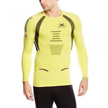 X-Bionic rodmann función fastbreak Running Man the Trick camiseta OW LG SL, Green Sheen/Black, S, O100079