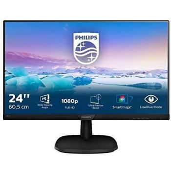 Philips Monitors 243V7QDAB/00-24, FHD, 75Hz, IPS, Flicker Free,