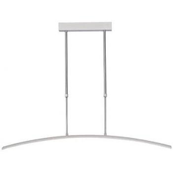 Lámpara de Techo LED Curva Gris Wanda - Iluminación Moderna Cristalrecord 99-203-50-381