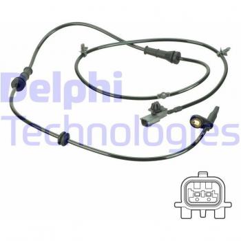Sensor ABS DELPHI SS20822 - Kit de reparación y sensor ABS, compatible con vehículos específicos, alta precisión en la medición, durabilidad garantizada, fácil instalación