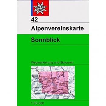 Mapa topográfico y de rutas de esquí Sonnblick 1:25.000 - Excursionistas y actividades al aire libre